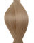 Echthaarverlängerung in Haarfarbe Dunkel Aschblond für Keratin Bonding Extensions