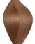 Echthaarverlängerung in Haarfarbe Honig Blond für Keratin Bonding Extensions