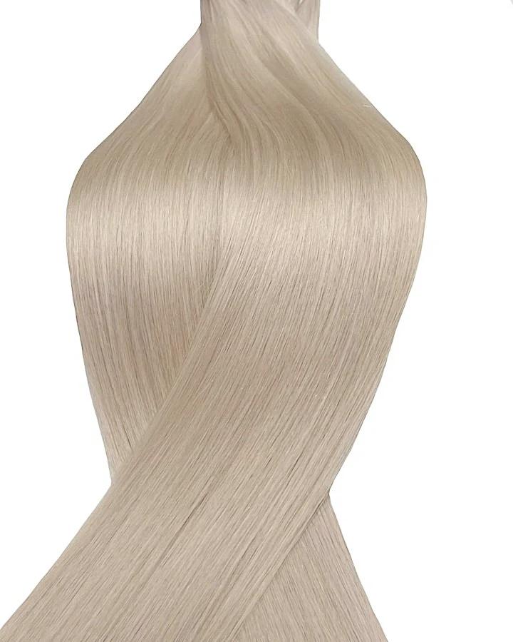 Angel Blond Flat Weft-Echthaar Flach Tressen-Weave