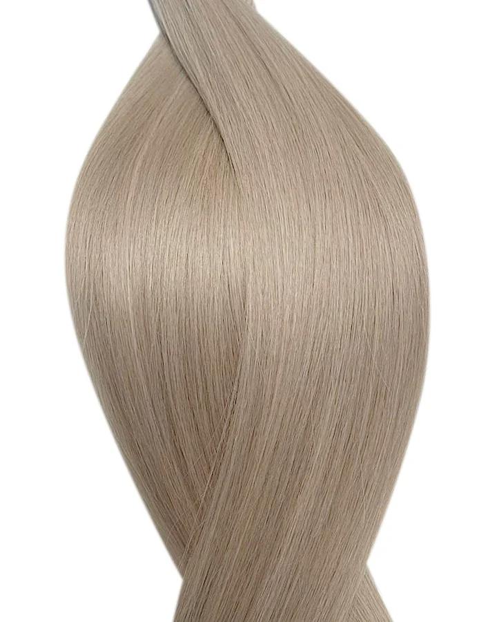 Kühles Aschiges Blond Genius Weft Echthaar