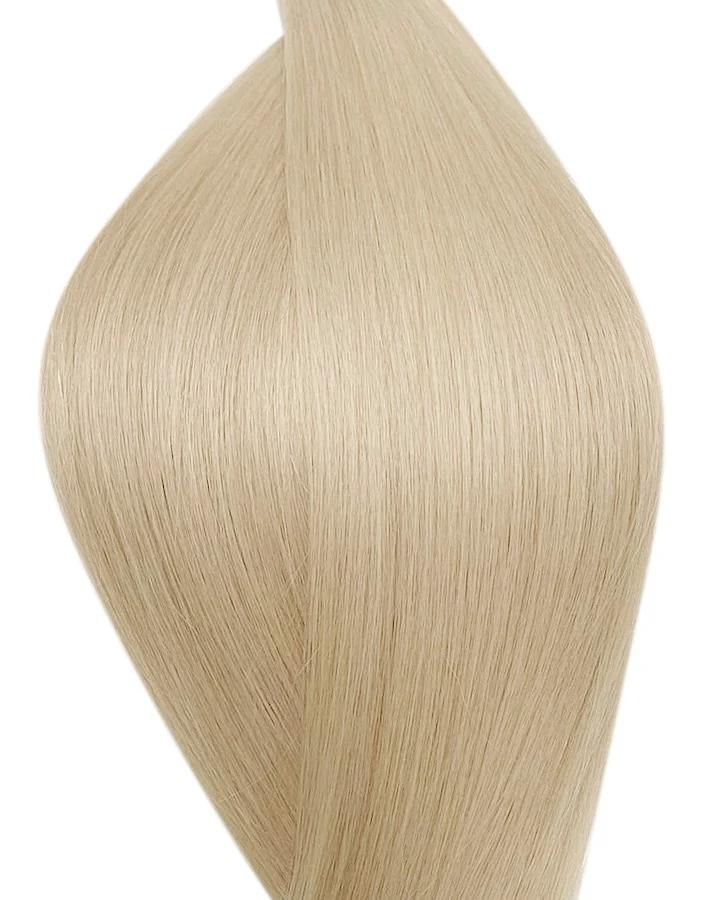 Weißblond Genius Weft Echthaar