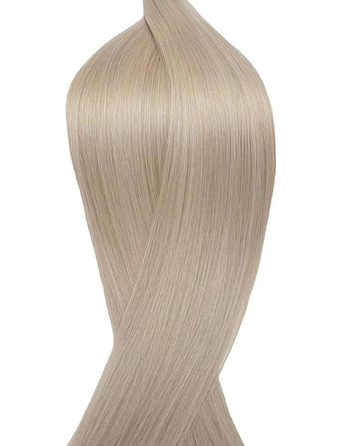 Lila Blond Genius Weft Echthaar