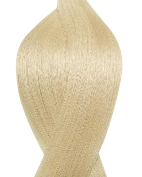 Invisible Tape Extensions Platinblond Echt Hair