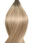 #T7P18/22 Balayage Blond mit dunklen Haaransatz Tape in Echthaar Extensions
