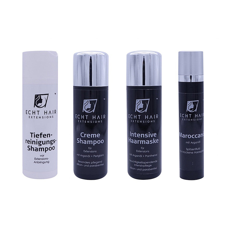 Haarverlängerung Pflegeset-4 Teile