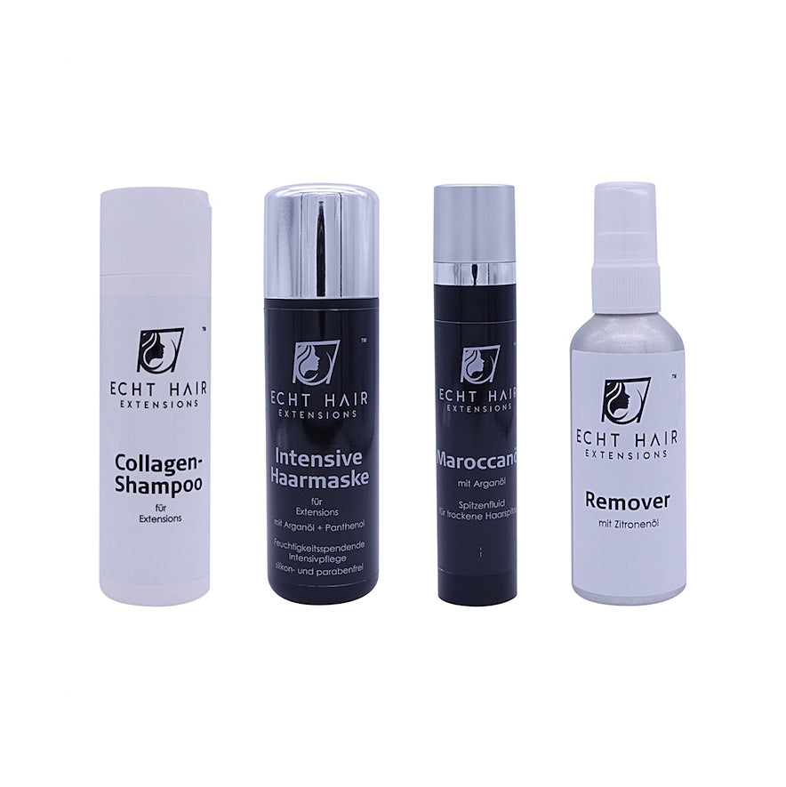 Tape in Haarverlängerung Pflege Set-4 Teile