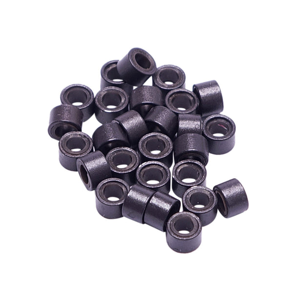 500 Stück Microringe Für Haarverlängerungen – 3,4 Mm, Schwarz, Aus Kupfer, Für I-Tip Extensions