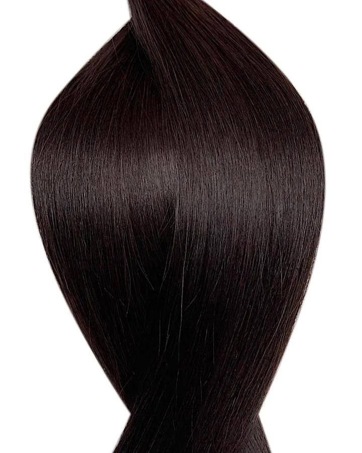 Höchste Qualitätsstufe Haartapes in Farbe Natürliches Schwarz für Tape Extensions