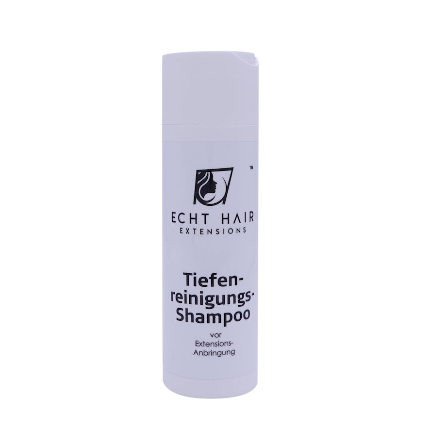 Tiefenreinigungsshampoo vor Haarverlängerung Anbringung