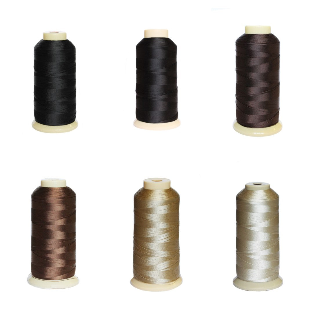 Tressengarn zum Anbringen von Haartressen